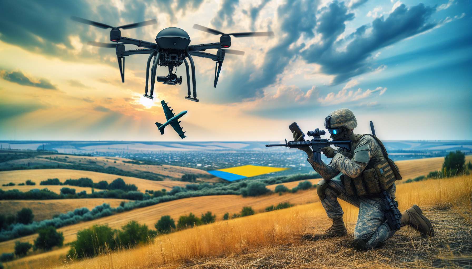 Bala de rifle inovadora pode proteger soldados ucranianos de ataques de drones