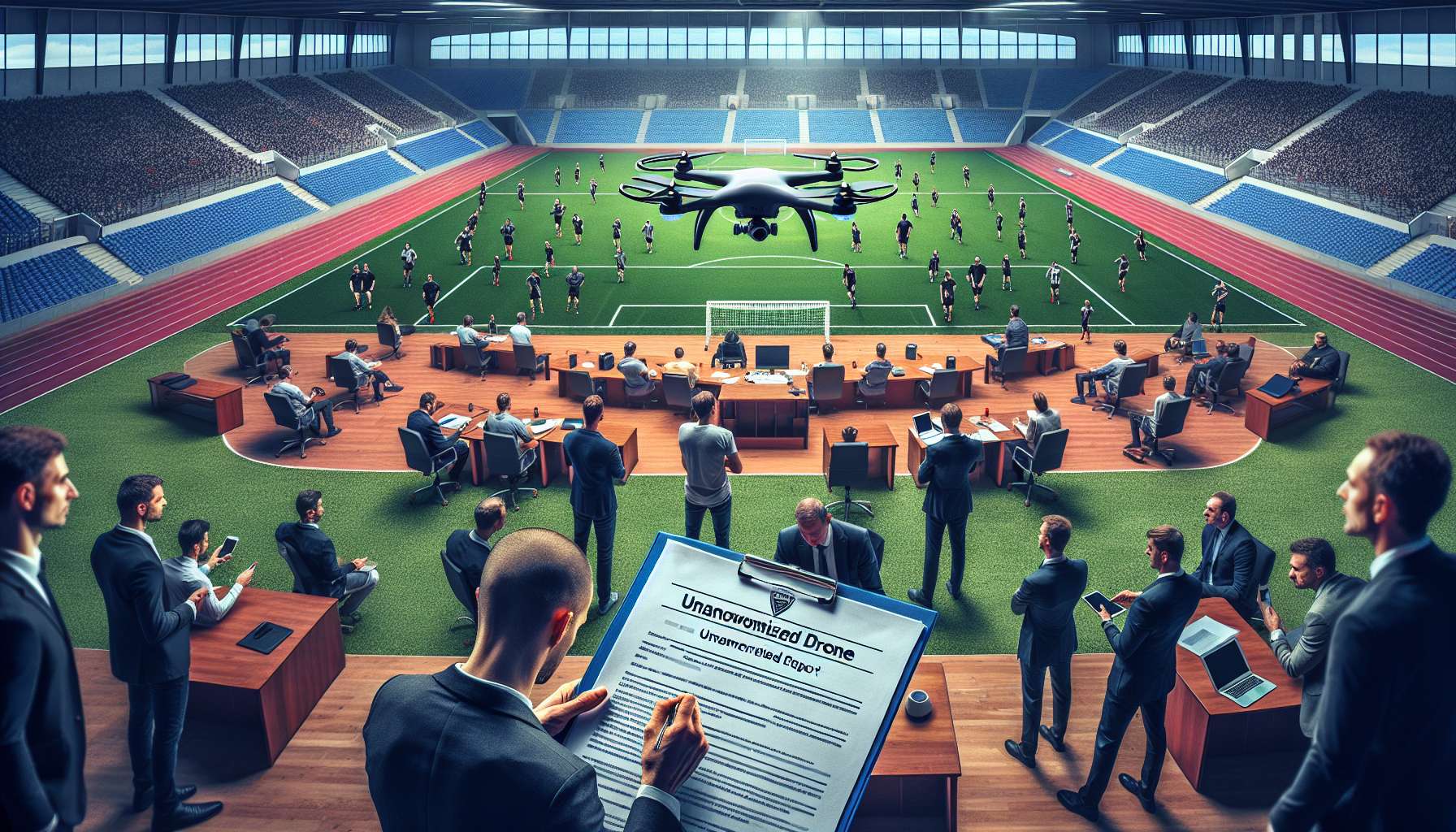 Grêmio registra ocorrência após drone sobrevoar centro de treinamento