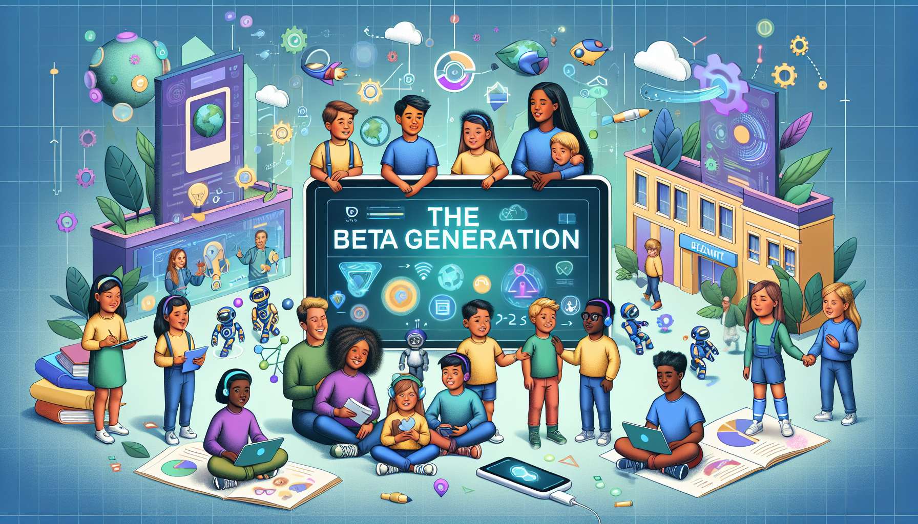 Explorando a Geração Beta: O Futuro das Crianças que Nascem Hoje