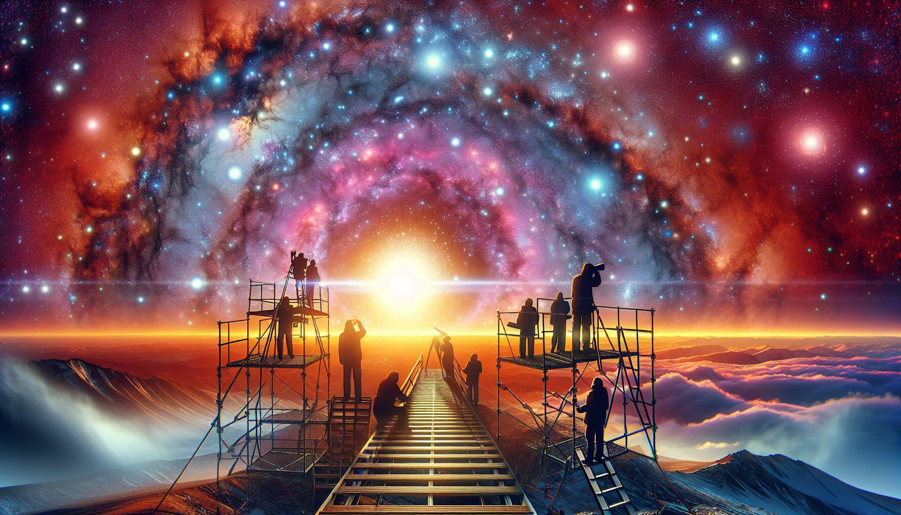 Astrônomos capturam imagem inédita da teia cósmica no Universo