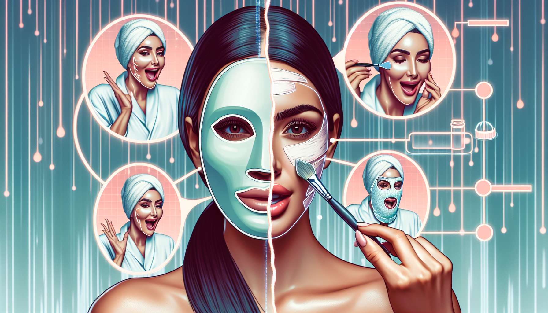 Faixa facial de Kim Kardashian: mito ou eficácia? Veja a opinião de um especialista