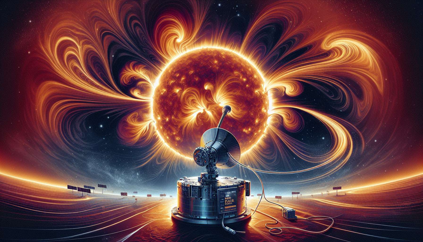 Imagens inéditas da coroa e vento solar capturadas pela Sonda Parker