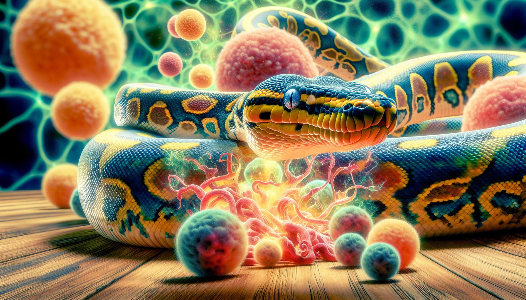 Cientistas Revelam Como Pítons Digerem Ossos com Novas Células Descobertas
