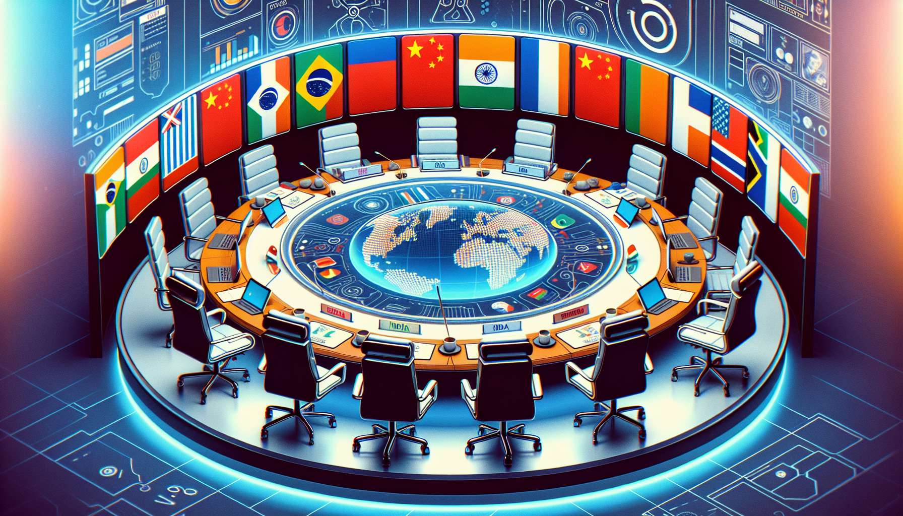 Início da Cúpula do Brics destaca multilateralismo e inteligência artificial