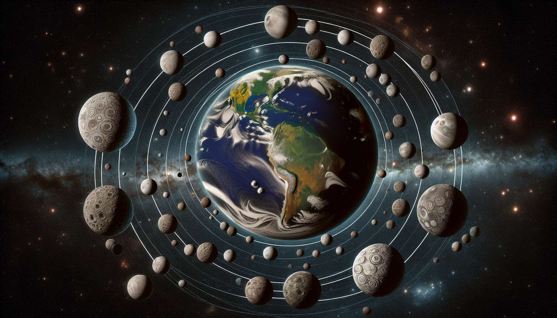 Cientistas descobrem que Terra pode ter várias 'mini-luas' orbitando