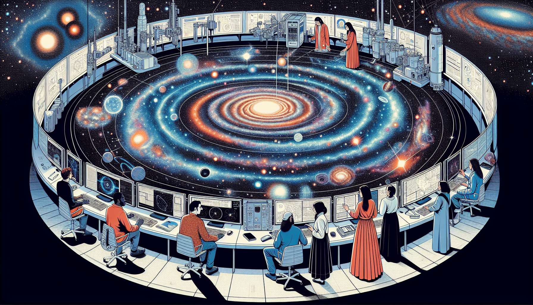 Cientistas dos EUA desenvolvem maior mapa interativo do universo