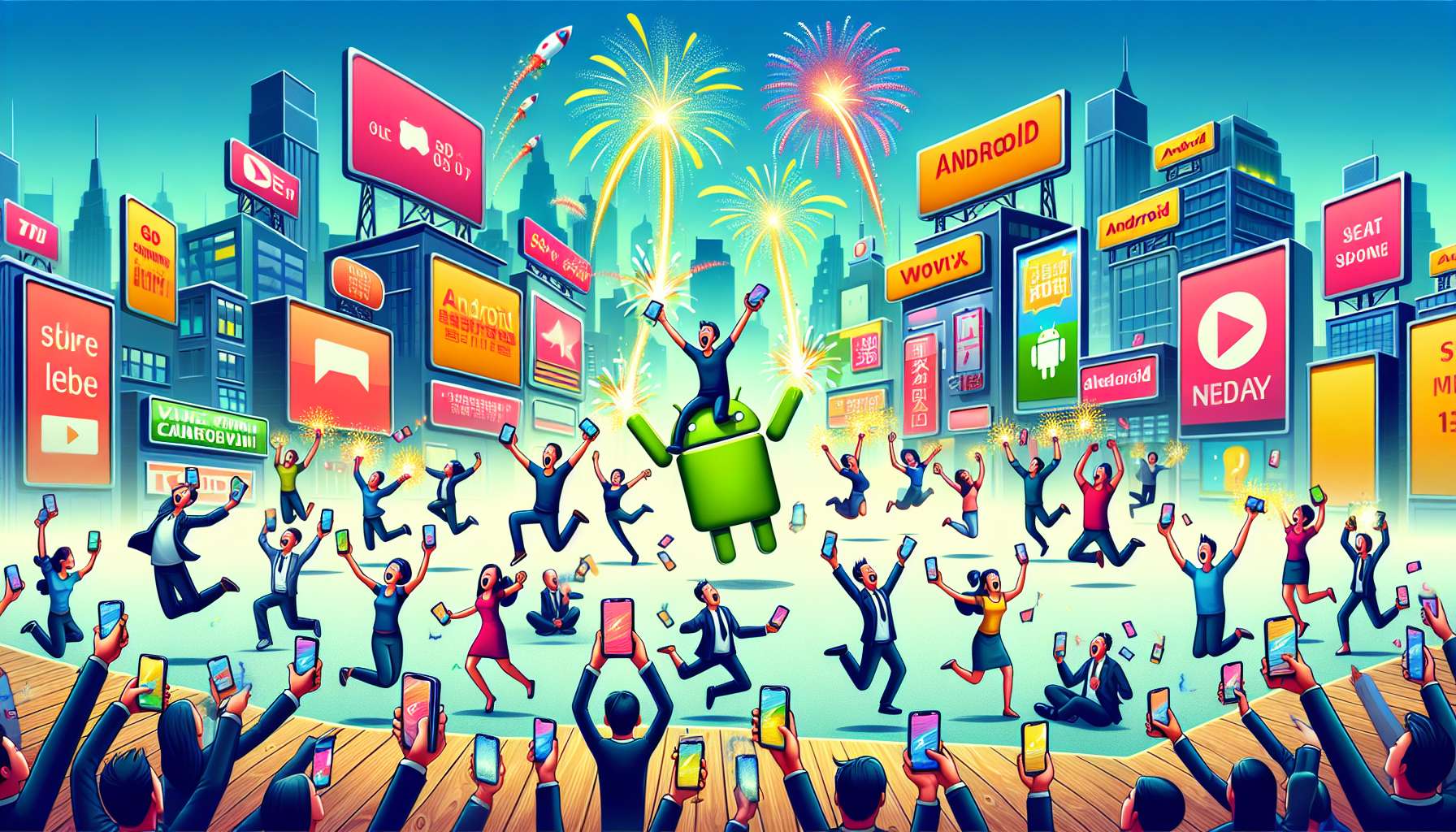 Usuários de Android Celebram com a Novidade Recente