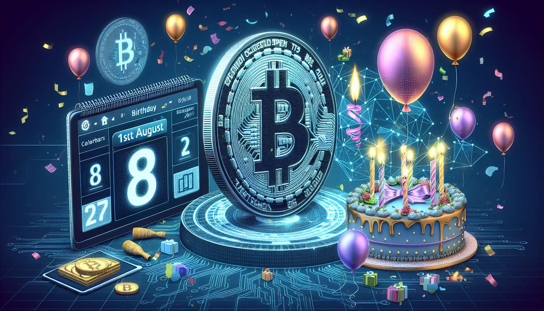 Bitcoin celebra 8 anos: o marco histórico de 1º de agosto de 2017