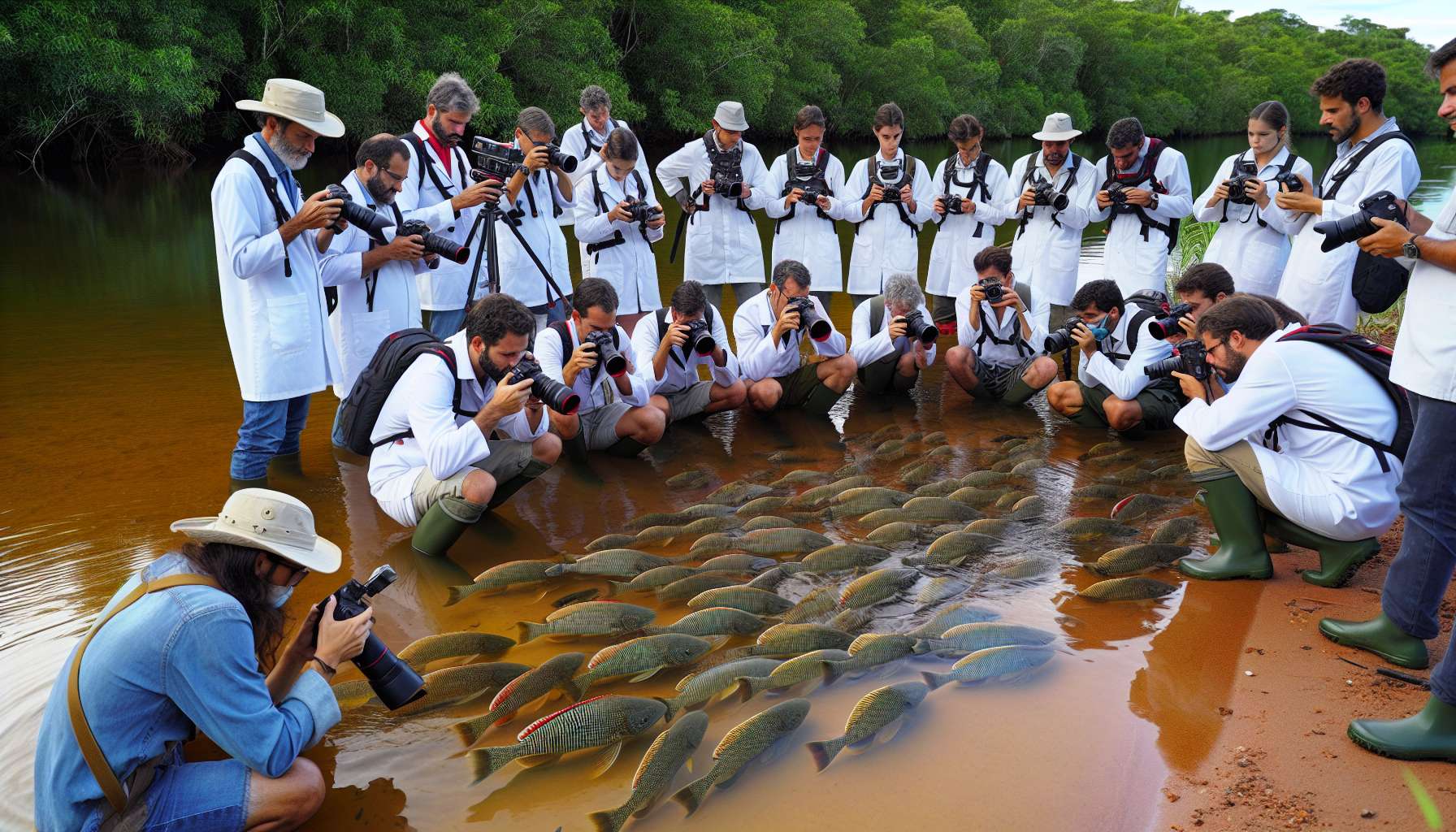 Descoberta inédita: novos hábitos de peixes em rio do Mato Grosso do Sul