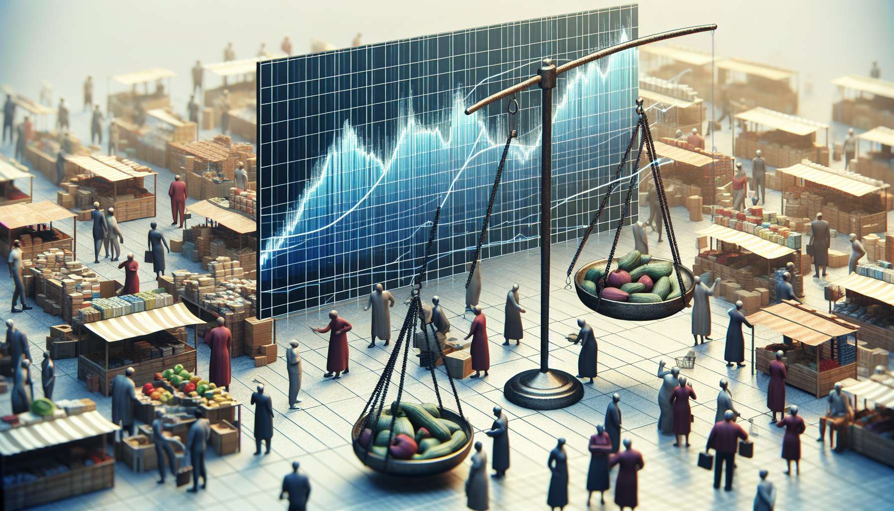 Reação do Mercado: Impactos das Tensões Comerciais e da Inflação
