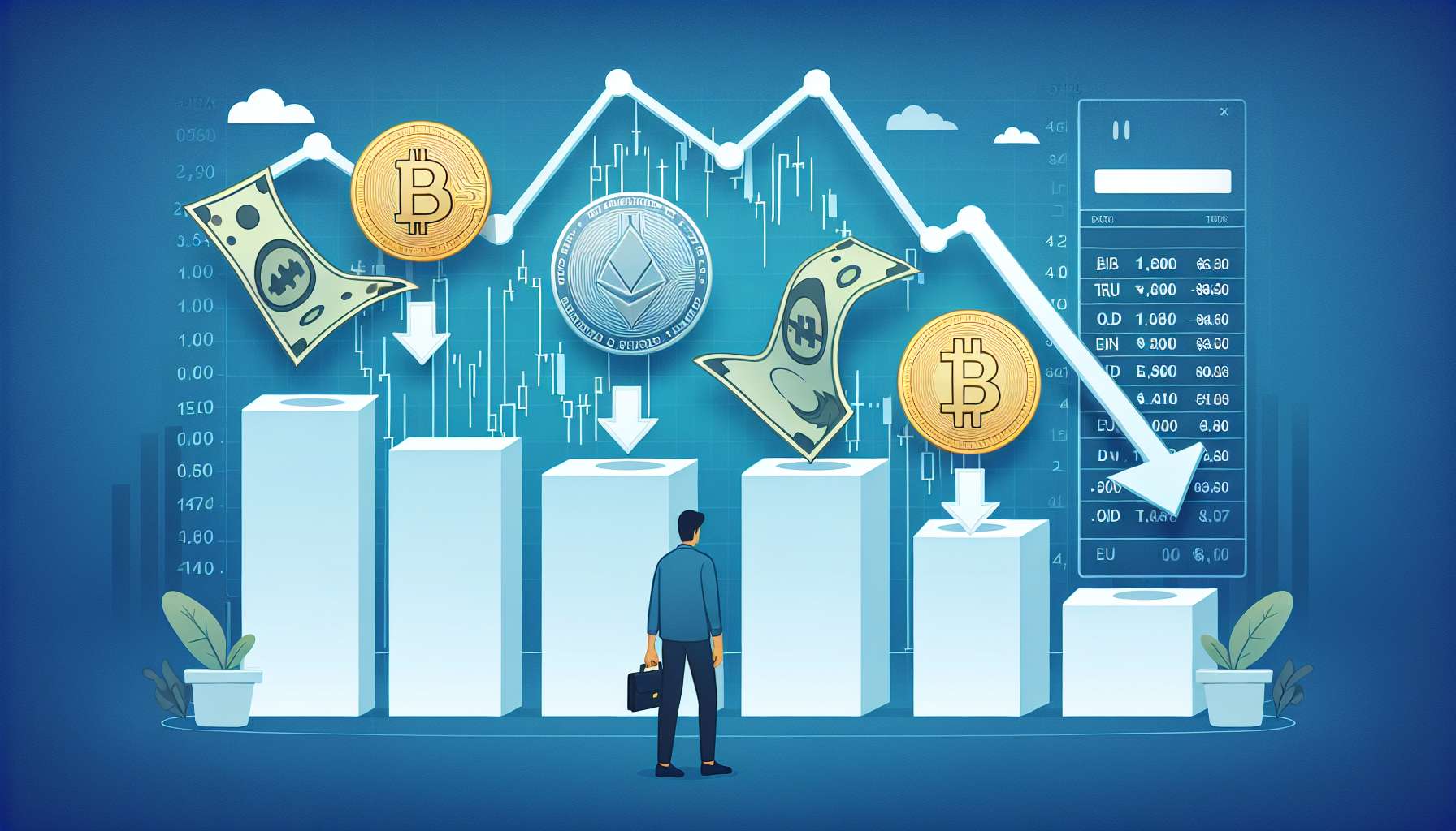 Mercado em alerta: previsões para dólar, ações e criptos nos próximos dias