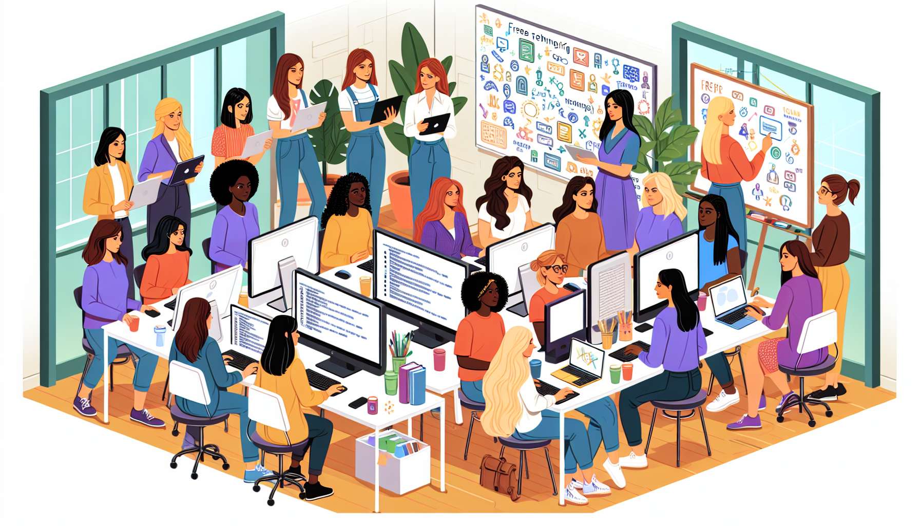 Inscrições abertas para curso gratuito de tecnologia exclusivo para mulheres