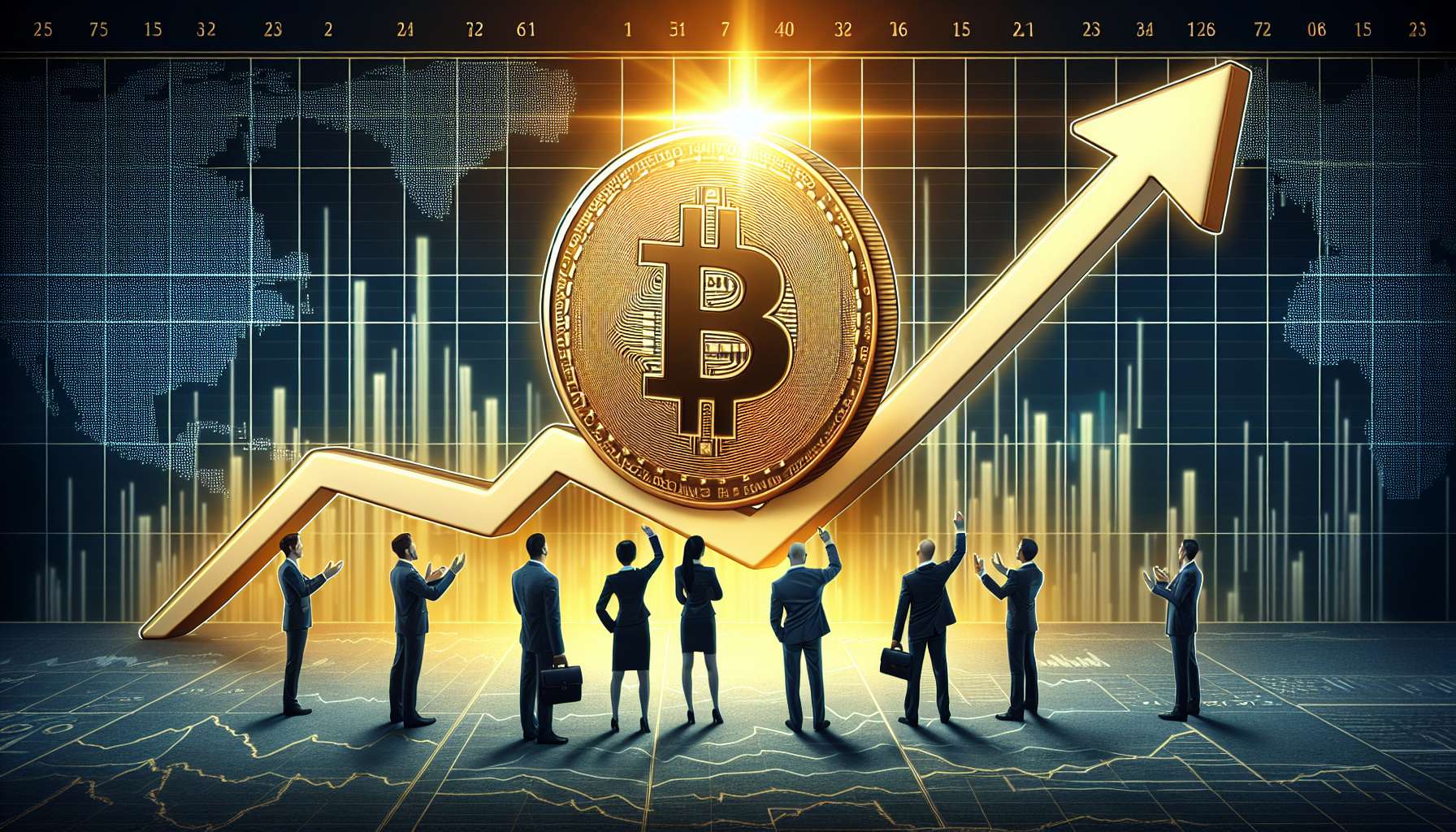 Bitcoin se aproxima de recorde impulsionado por investidores institucionais