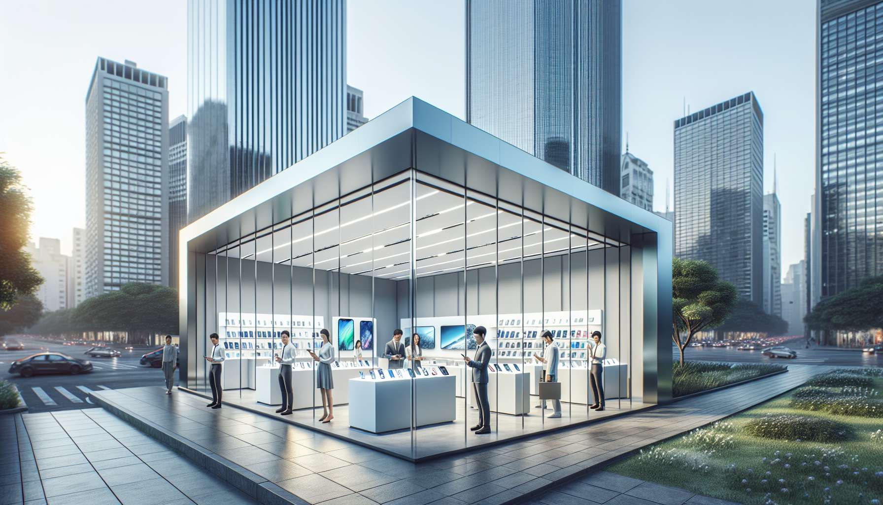 Marca de celulares chinesa abre loja em SP visando expansão no mercado local