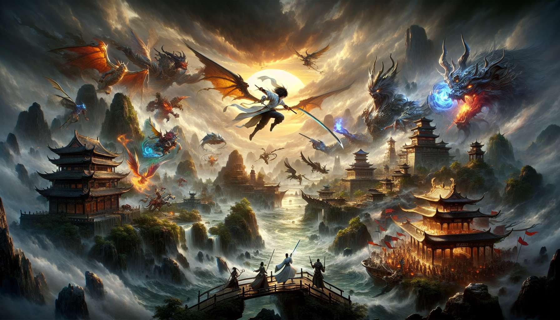 Swords of Legends: RPG de Ação Chinês Chega ao PC e Consoles com Trailer