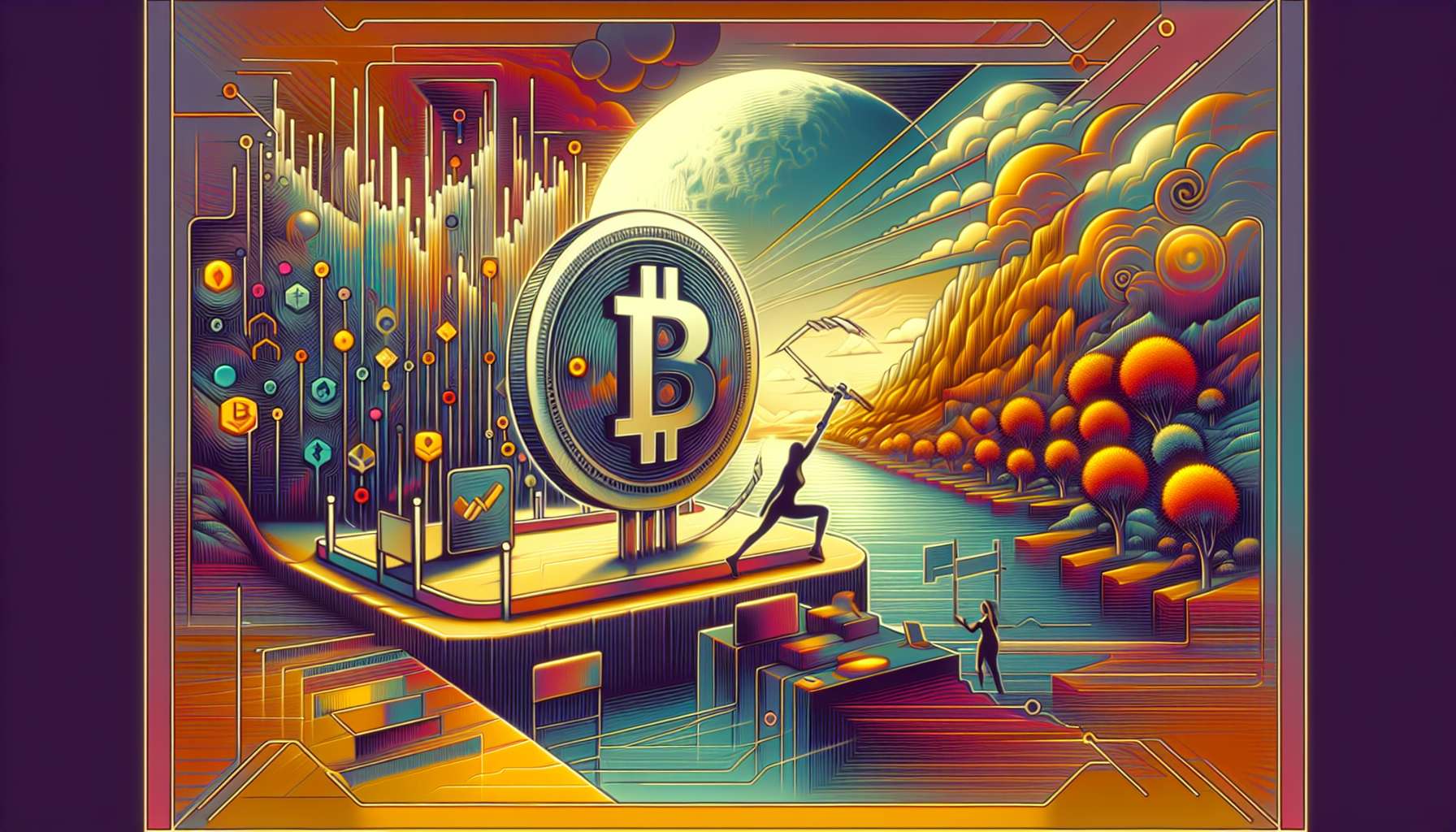 Qubic atinge marco crucial de 51% no Monero