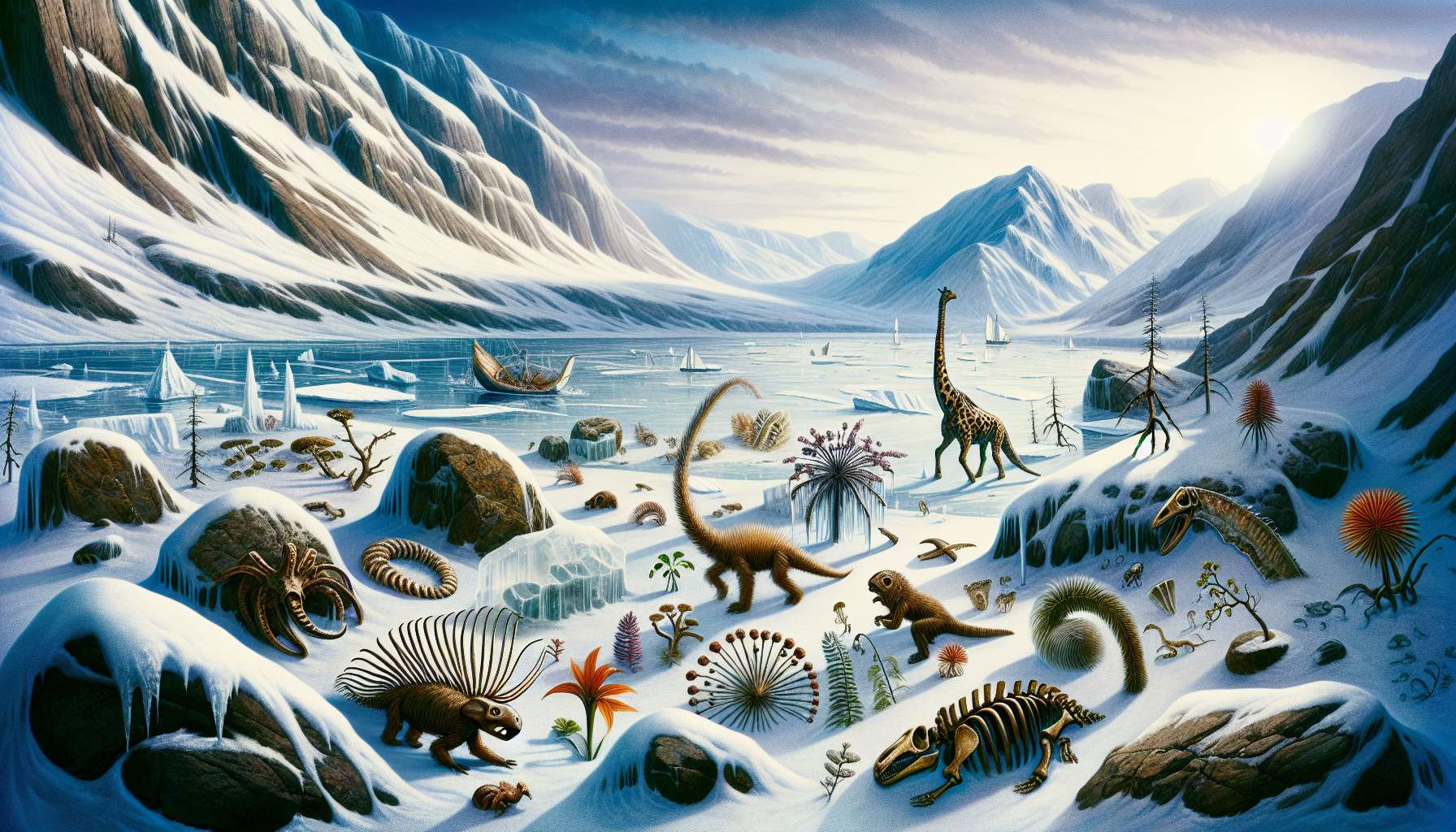Descobertas de Fósseis Revelam Vida no Ártico de 75 mil Anos Atrás