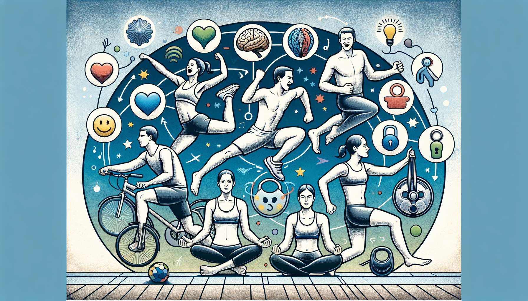 A influência da personalidade no gosto por atividades físicas