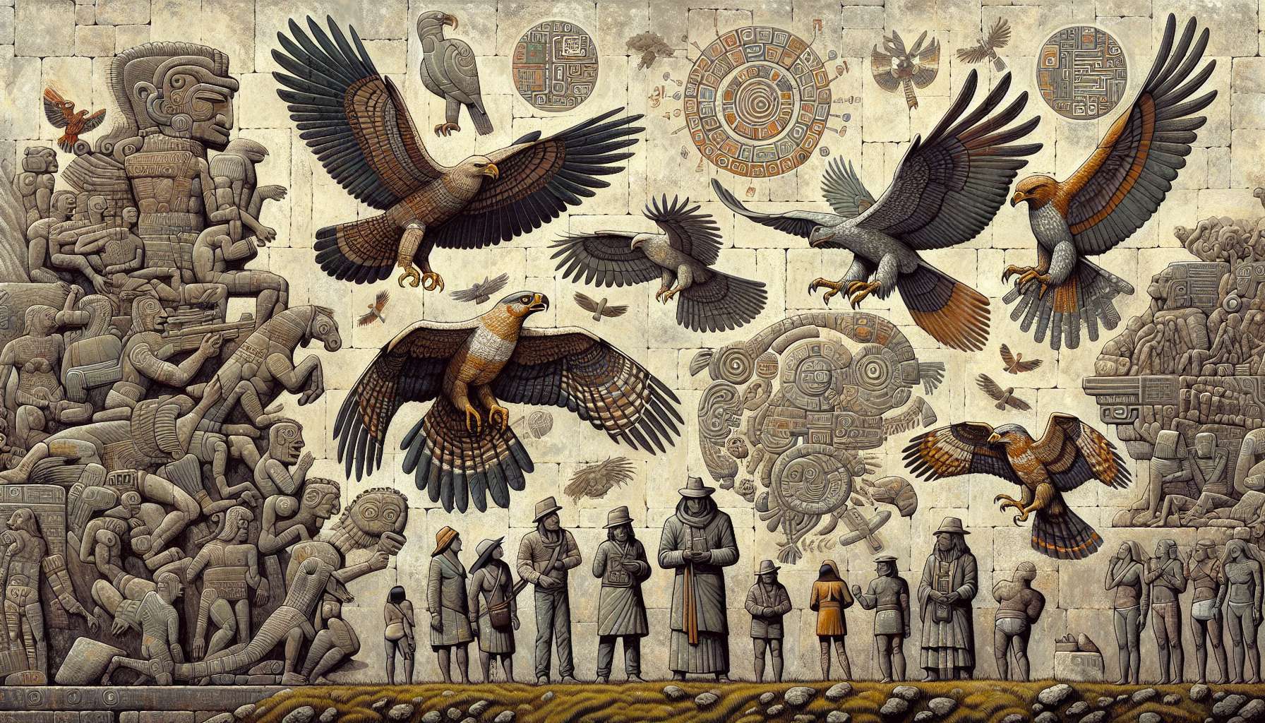 Mural Tridimensional de 4.000 Anos no Peru Retrata Rituais e Símbolos Cósmicos