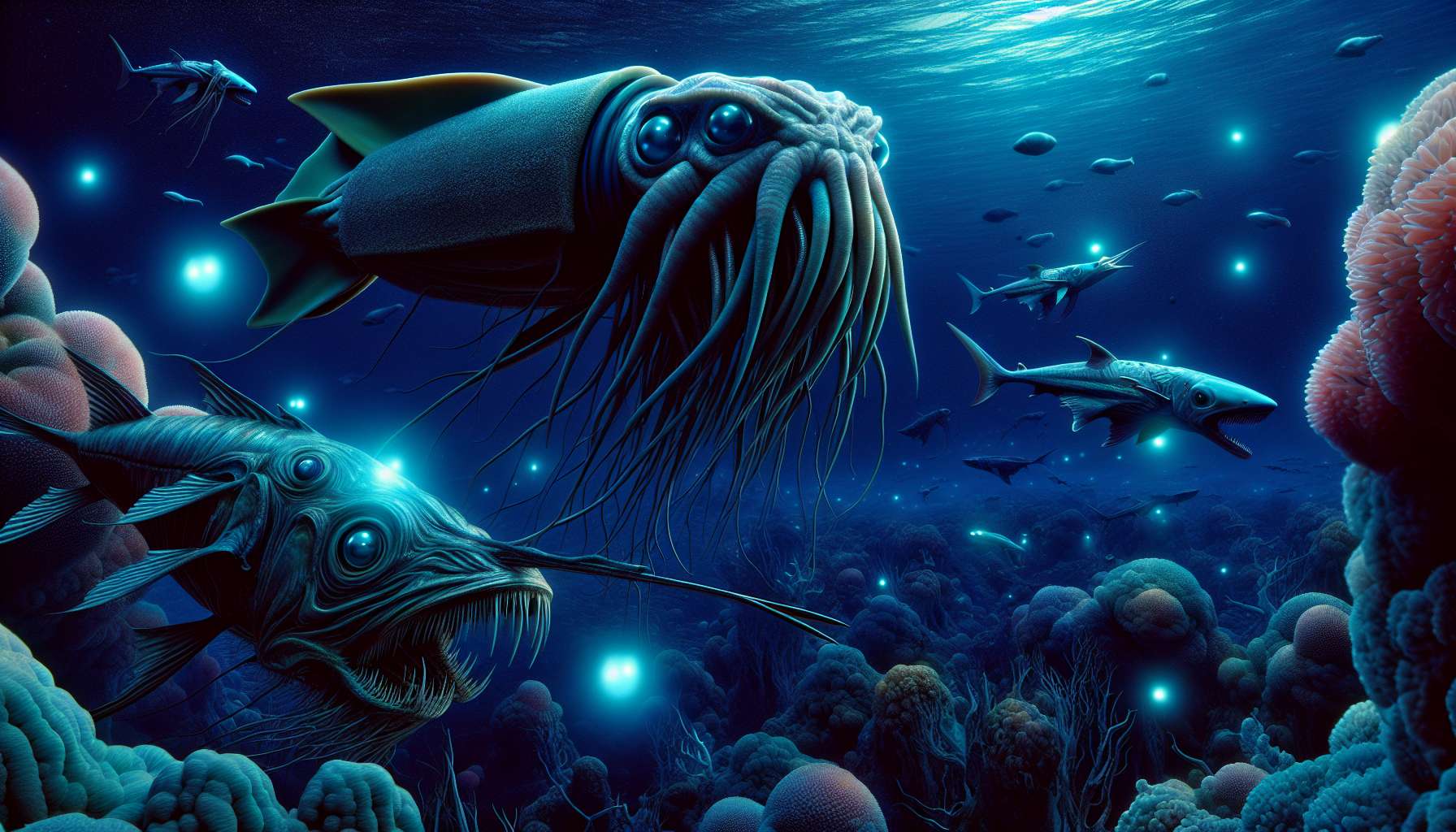 Descubra os Animais Misteriosos Escondidos nas Profundezas do Mar