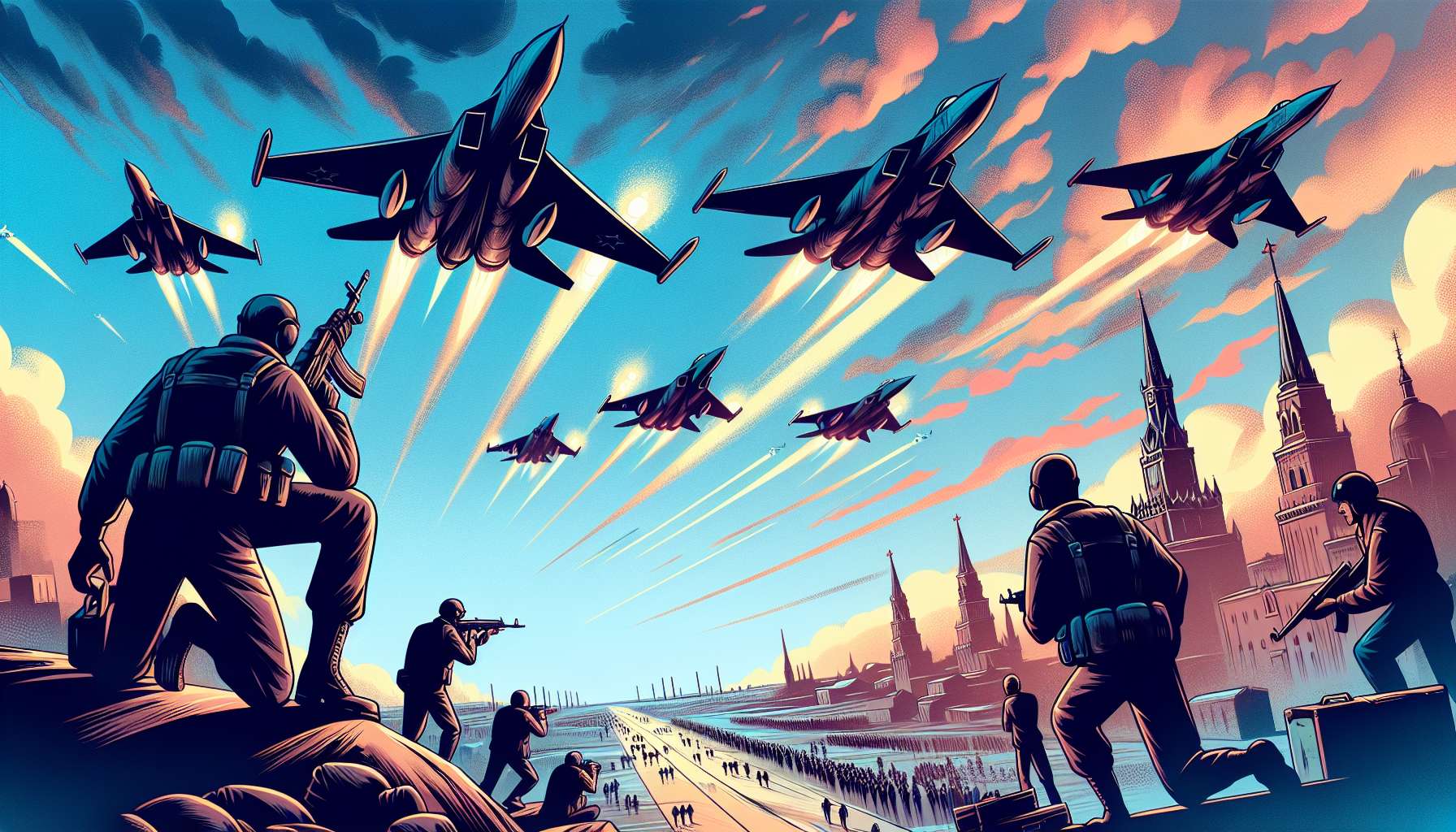 Polônia e Otan mobilizam caças após ofensiva russa no oeste ucraniano