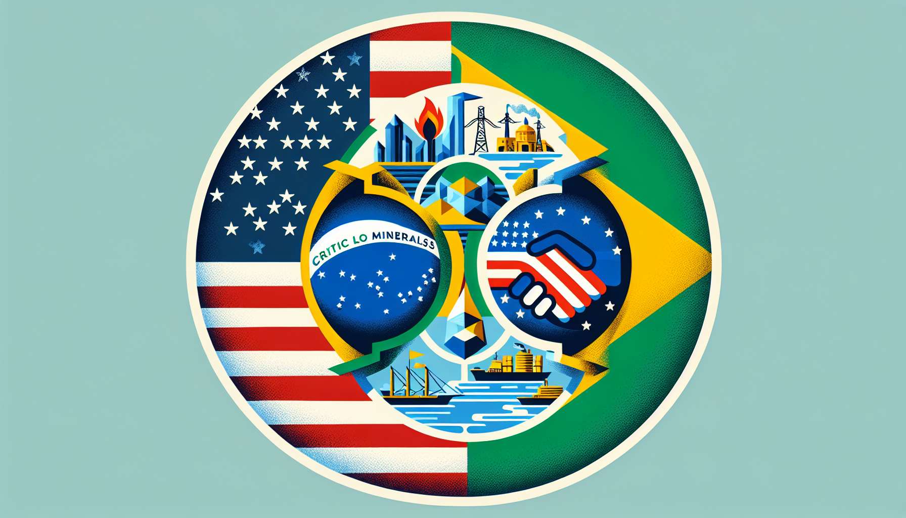 Brasil e EUA: Parceria estratégica em minerais, energia e água