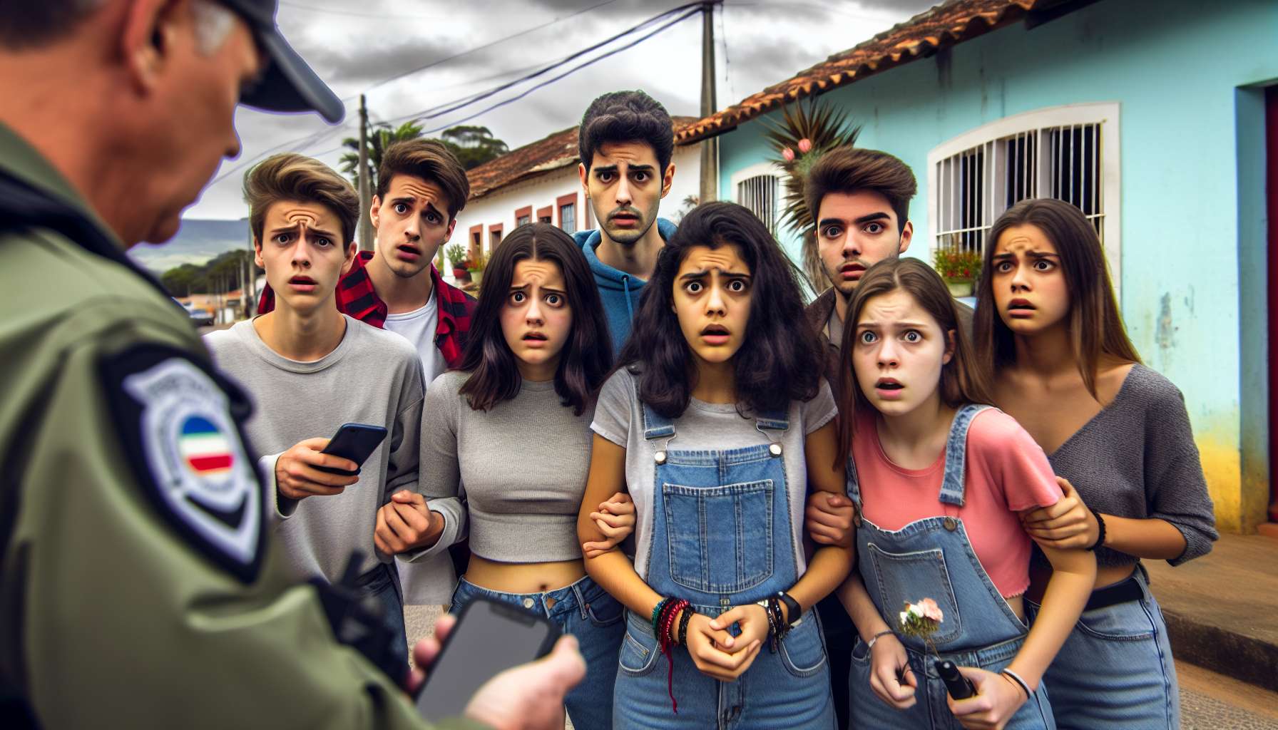 Jovens apreendidos com canivete e celular roubado em Serra Talhada
