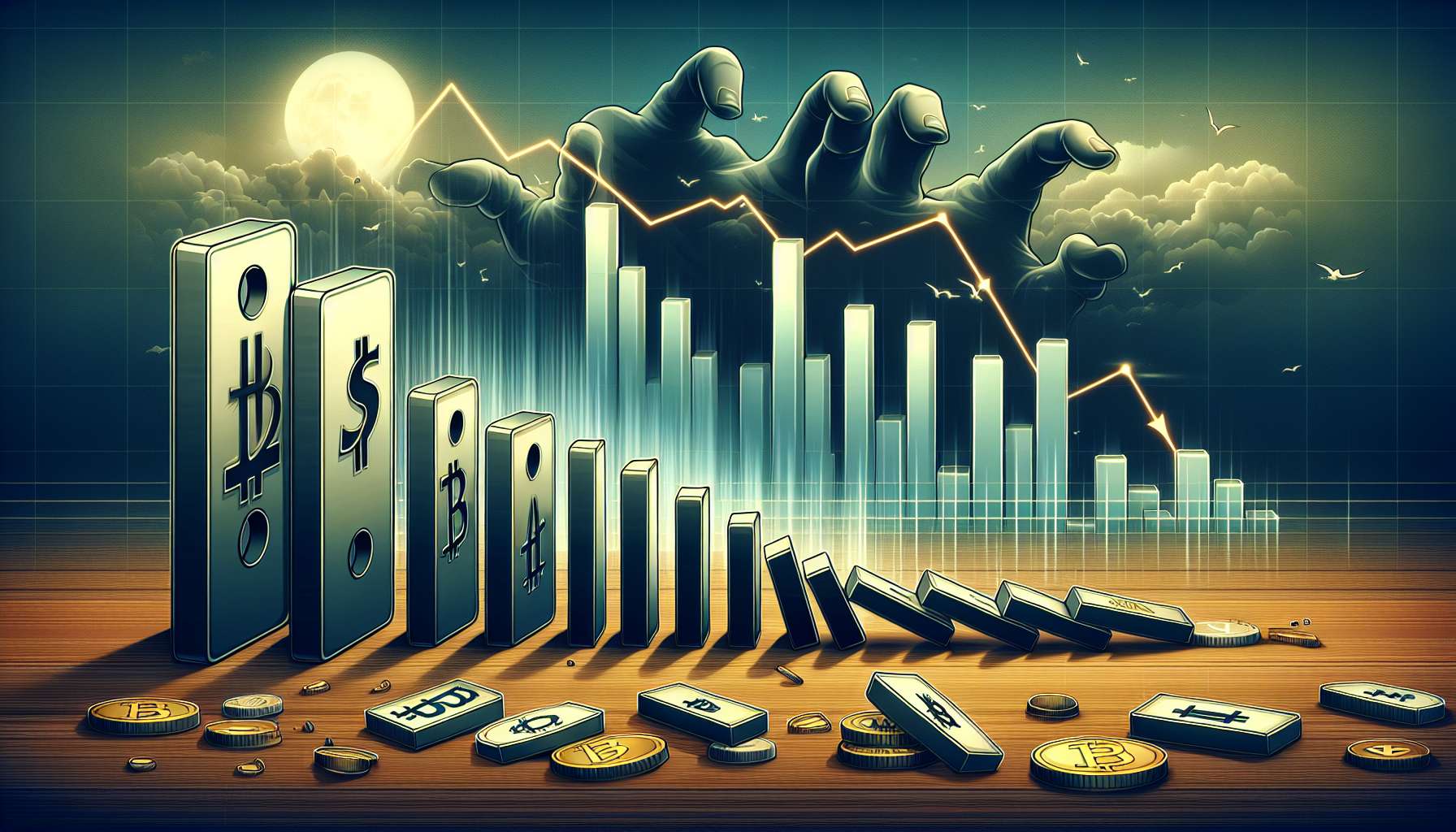 Queda em Colapso: Criptoativos Desvalorizam Mais de US$ 1,2 Trilhão