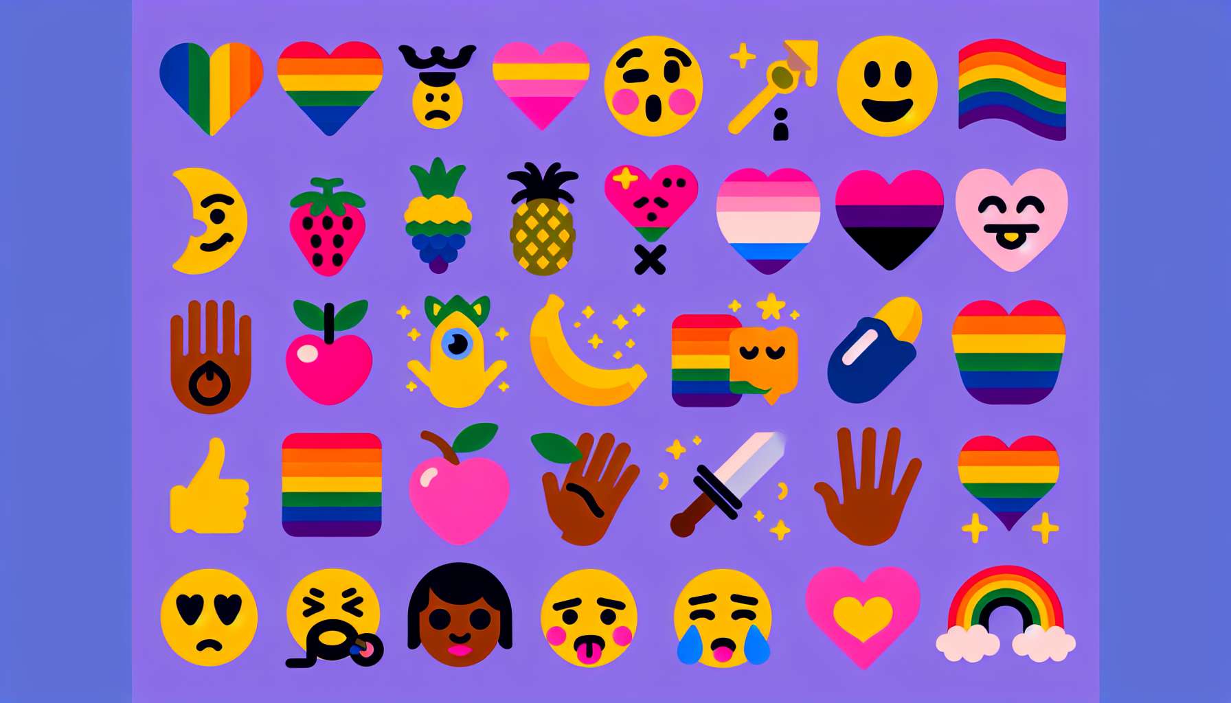 Descubra os significados dos emojis nos apps LGBTQIAP+: códigos e perfis revelados